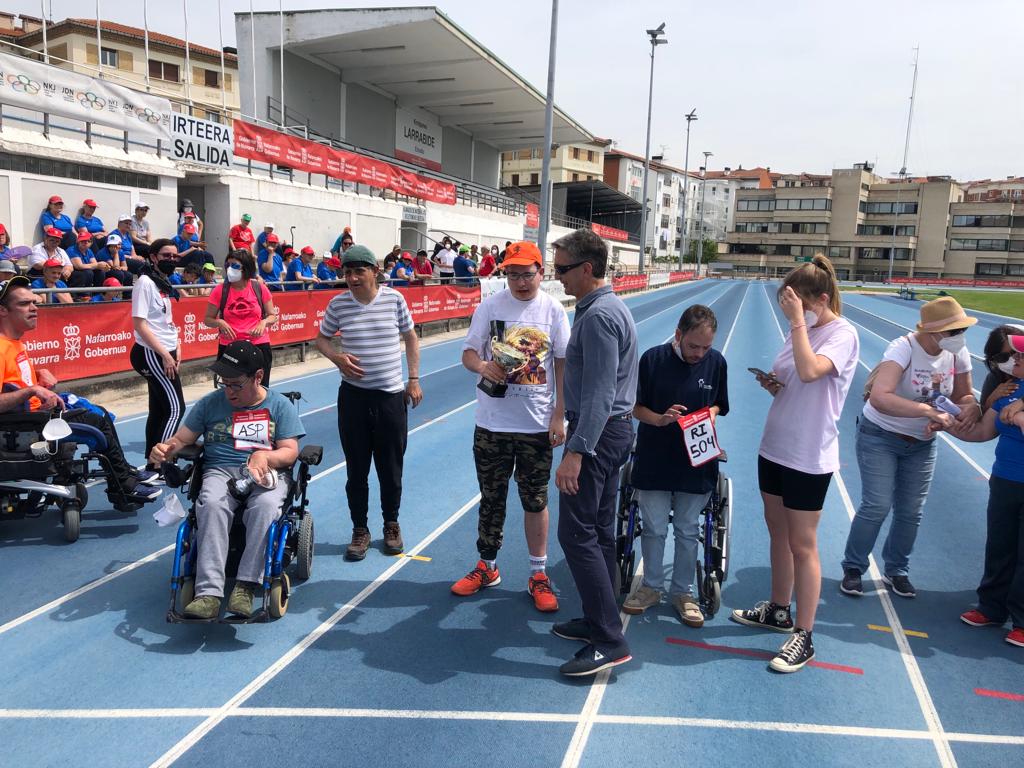 Resultados de los Juegos Navarros de Atletismo celebrados el 12 de mayo